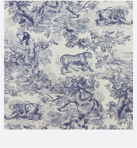 wallpaper dior toile de jouy print|toile de jouy famous design.